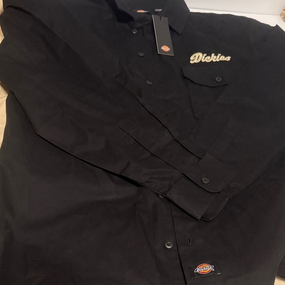 Dickies Classic Black Long Sleeve Shirt